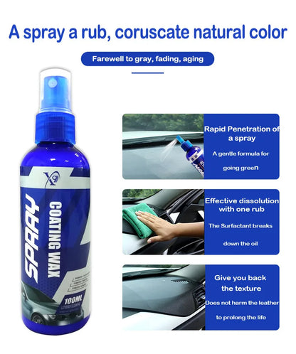 plastic reconditioning spray