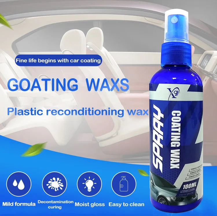 plastic reconditioning spray